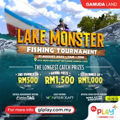 Lake Monster Fishing Tournament 3 @ Paya Indah Discovery Wetlands