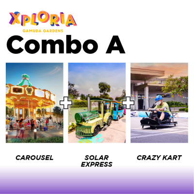 Carousel + Solar Express + Crazy Kart