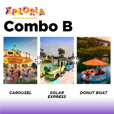 Carousel + Solar Express + Donut Boat